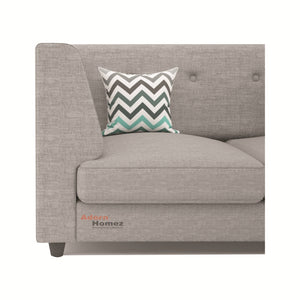 Adorn Homez Flamingo Sofa Set 2+1+1 in Fabric