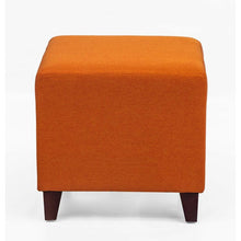Load image into Gallery viewer, Adorn Homez Cube .2 Ottoman in Fabric
