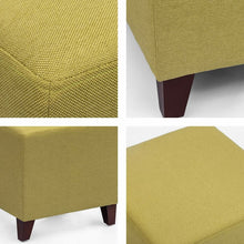 Load image into Gallery viewer, Adorn Homez Cube .2 Ottoman in Fabric
