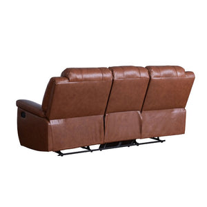 Adorn Homez Luiz 3 Seater Manual Recliner Sofa in Leatherette