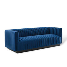 Load image into Gallery viewer, Adorn Homez Luxurious Wesley 3 Seater Sofa in Premium Suede Velvet Fabric
