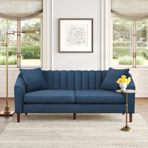 Adorn Homez Lawson 3 Seater Sofa in High-Quality Polyester Fabric