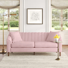 Load image into Gallery viewer, Adorn Homez Lawson 3 Seater Sofa in High-Quality Polyester Fabric
