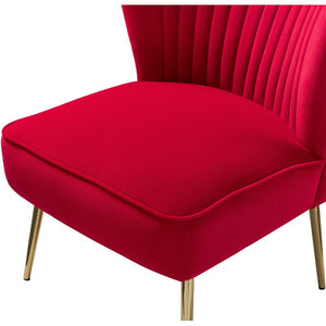 Adorn Homez Napa Accent Chair in Premium Velvet Fabric