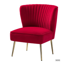 Load image into Gallery viewer, Adorn Homez Napa Accent Chair in Premium Velvet Fabric

