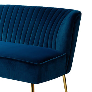 Adorn Homez Napa Sofa Set 2+1+1 in Suede Velvet Fabric