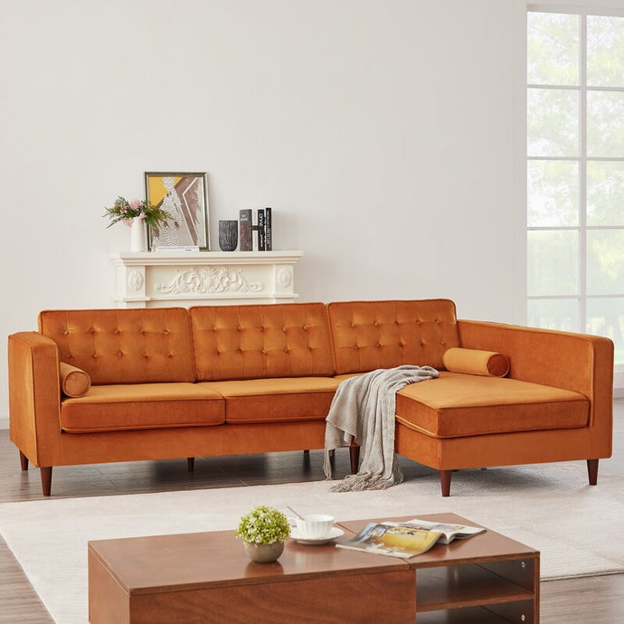 Sophisticated Comfort: Nagina L-Shape Sofa Cum Bed for Stylish Living. -  Sofa & Dining - 1754904968
