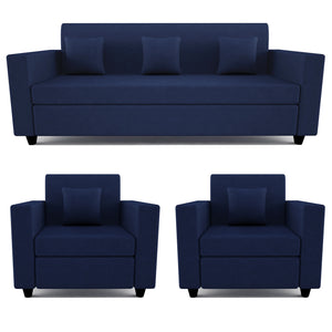 Adorn Homez Optima Sofa Set 3+1+1 in Fabric