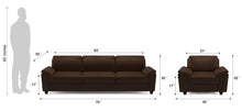 Load image into Gallery viewer, Adorn Homez Oxford Premium Sofa Set 3+1+1 in Leatherette
