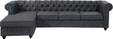 Load image into Gallery viewer, Adorn Homez Lucy Premium L Shape Sofa  - Suede Fabric
