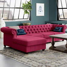 Load image into Gallery viewer, Adorn Homez Lucy Premium L Shape Sofa  - Suede Fabric
