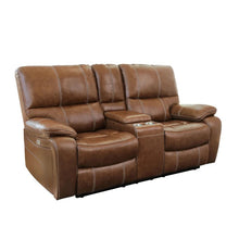 Load image into Gallery viewer, Adorn Homez Daniel 2 Seater Automatic Recliner in Leatherette with Glass Holder
