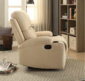 Adorn Homez Sello 1 Seater Manual Recliner in Fabric