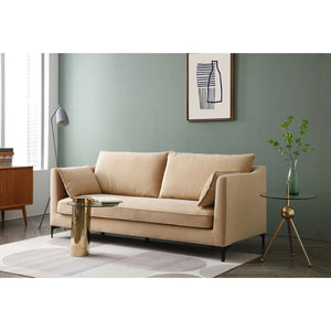 Adorn Homez Alex 3 Seater Sofa in Premium Velvet Fabric
