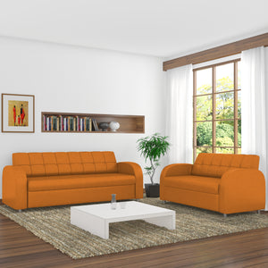 Adorn Homez Atlanta Sofa Set 3+2 in Leatherette