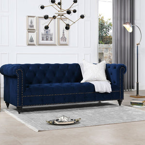Adorn Homez Stardust Premium 3 Seater Sofa Set - Suede Fabric