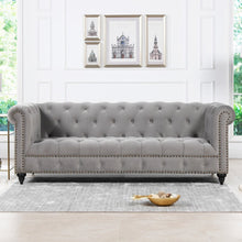 Load image into Gallery viewer, Adorn Homez Stardust Premium 3 Seater Sofa Set - Suede Fabric
