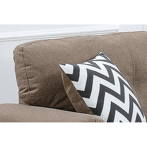 Adorn Homez Warrick Premium Sofa Set 3+2 (5 Seater) in Fabric
