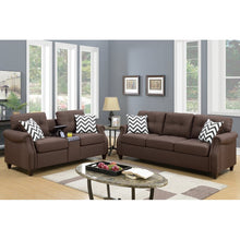 Load image into Gallery viewer, Adorn Homez Warrick Premium Sofa Set 3+2 (5 Seater) in Fabric
