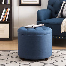 Load image into Gallery viewer, Adorn Homez Zora Ottoman in Fabric
