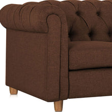 Load image into Gallery viewer, Adorn Homez Strathford  Chesterfield Premium Sofa Set 3+1+1 in Fabric
