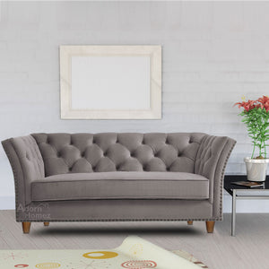Adorn Homez Gilmore Premium Sofa 2 Seater in Fabric