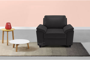 Adorn Homez Oxford Premium 1 Seater Sofa in Leatherette
