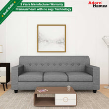 Load image into Gallery viewer, Adorn Homez Solitaire Sofa 3 Seater in Fabric
